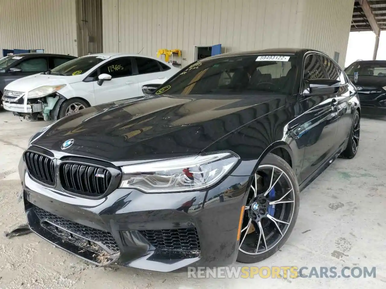 2 Photograph of a damaged car WBSJF0C55KB284154 BMW M5 2019