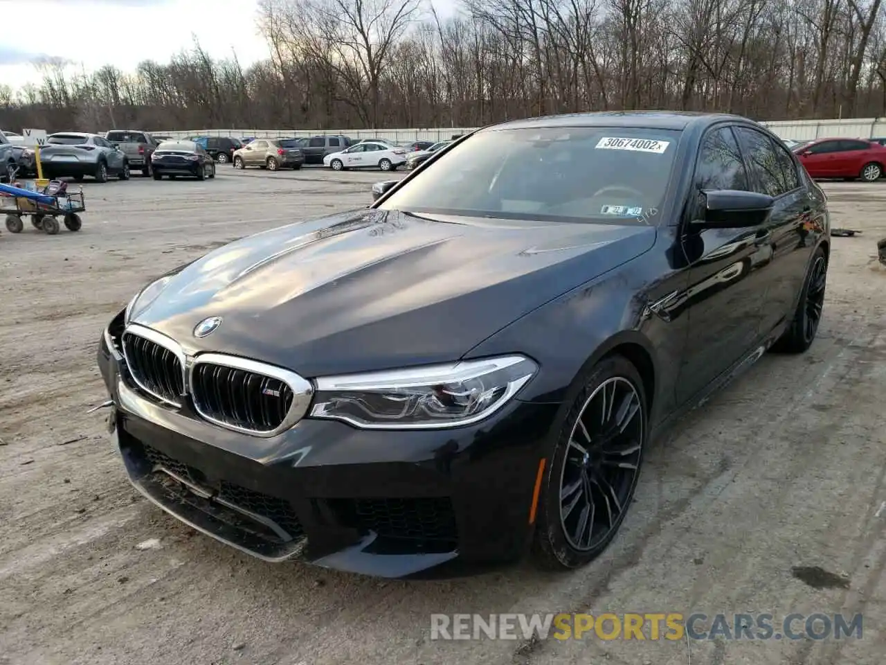 2 Photograph of a damaged car WBSJF0C55KB284333 BMW M5 2019