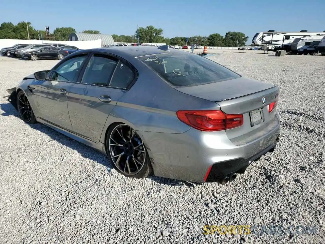 3 Photograph of a damaged car WBSJF0C55KB284624 BMW M5 2019