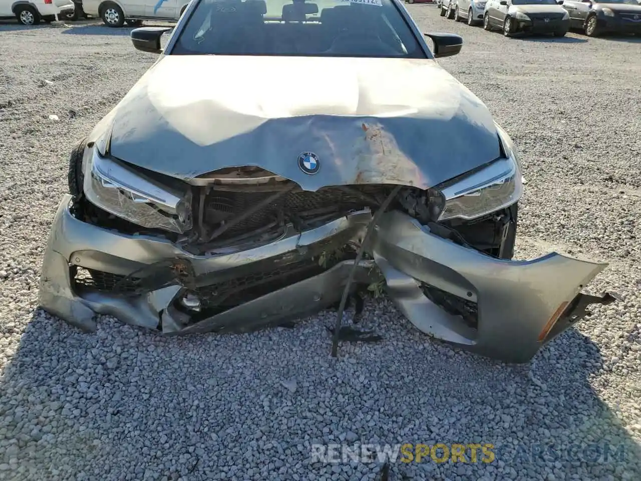 9 Photograph of a damaged car WBSJF0C55KB284624 BMW M5 2019