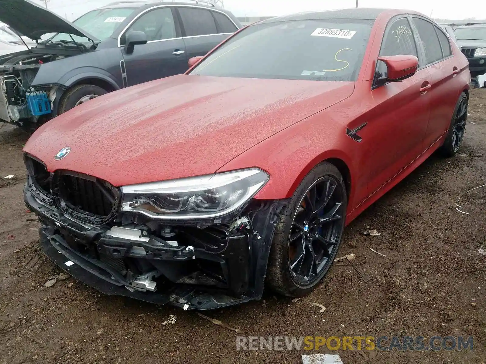 2 Photograph of a damaged car WBSJF0C55KB284719 BMW M5 2019