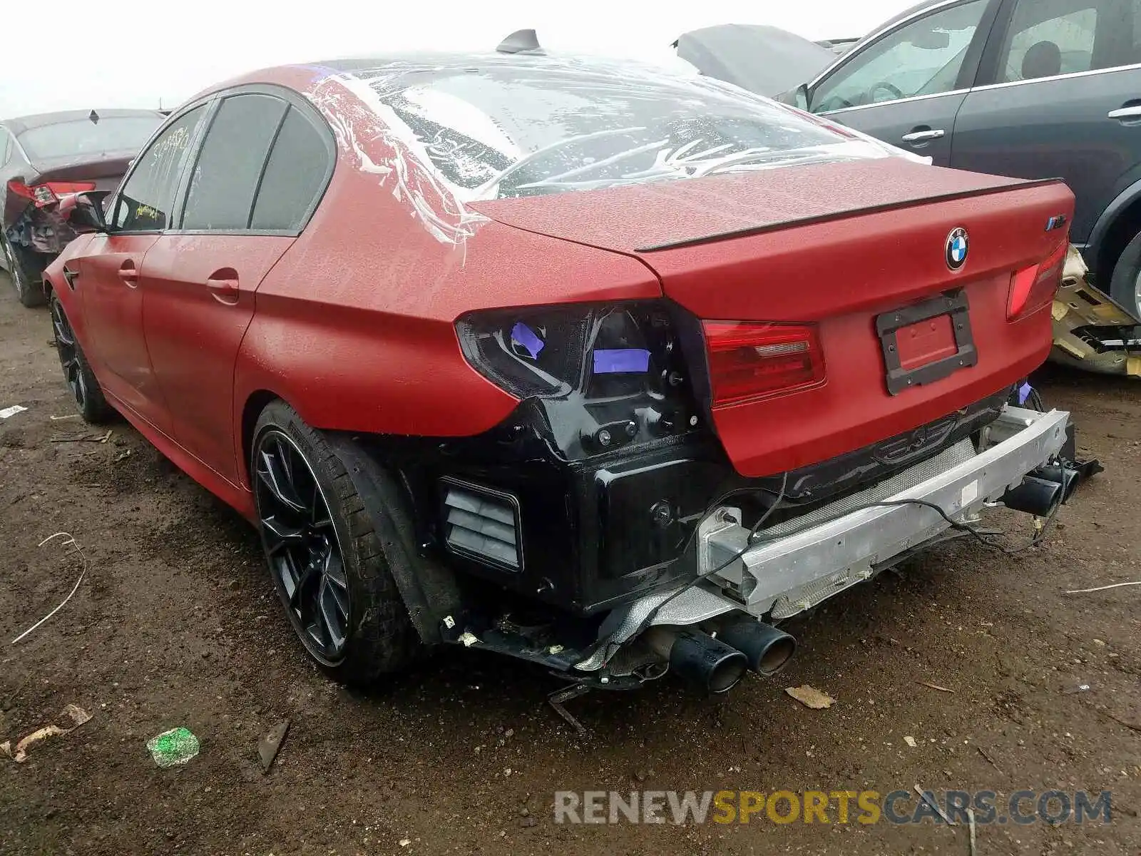 3 Photograph of a damaged car WBSJF0C55KB284719 BMW M5 2019