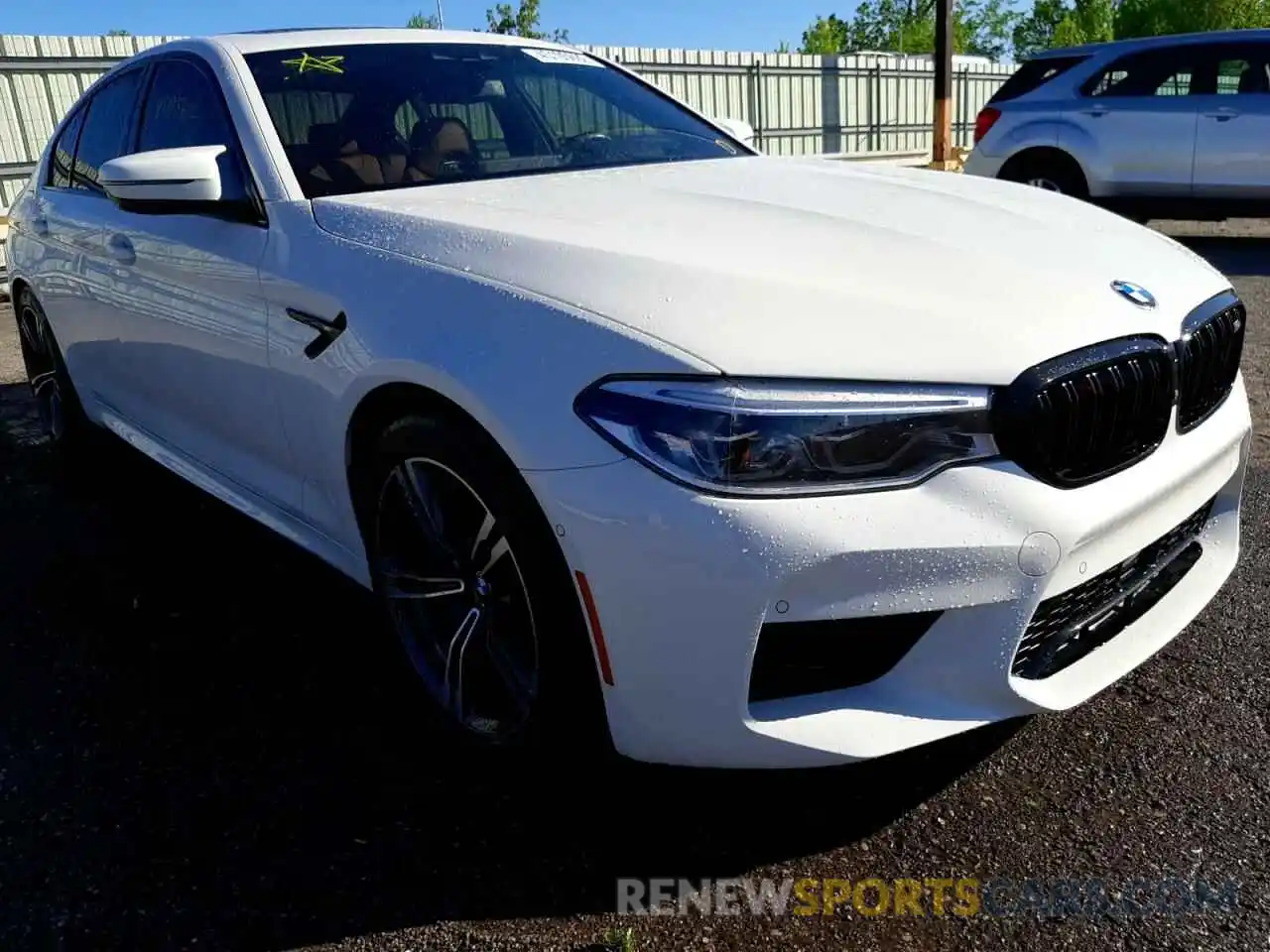 1 Photograph of a damaged car WBSJF0C55KB446705 BMW M5 2019