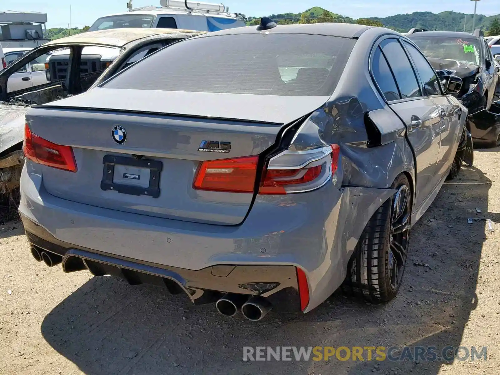 4 Photograph of a damaged car WBSJF0C55KB446980 BMW M5 2019