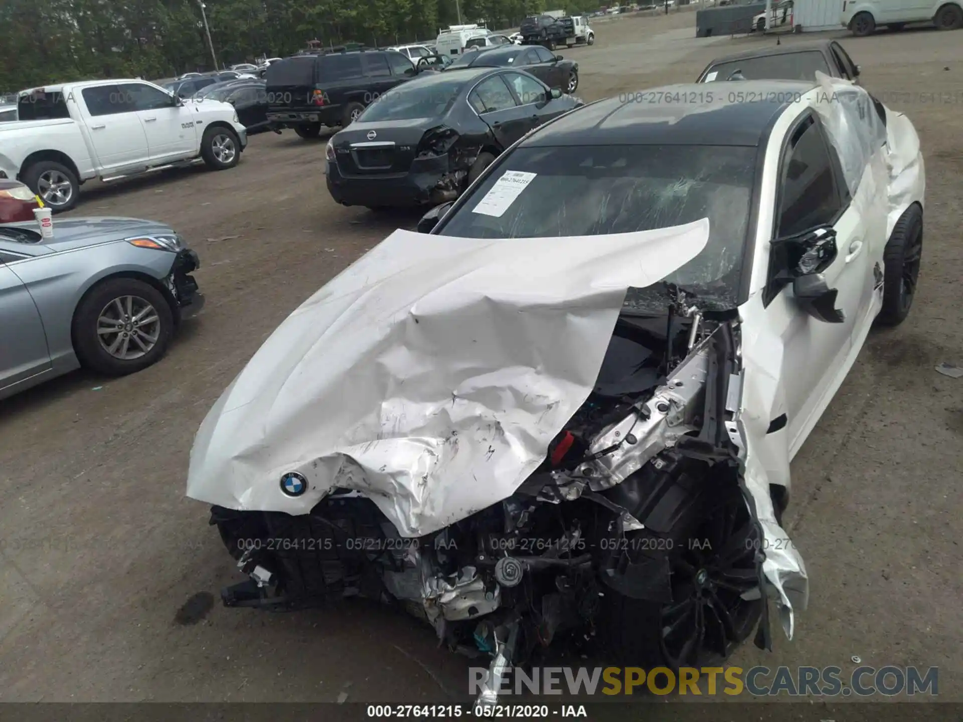 6 Photograph of a damaged car WBSJF0C55KB447496 BMW M5 2019