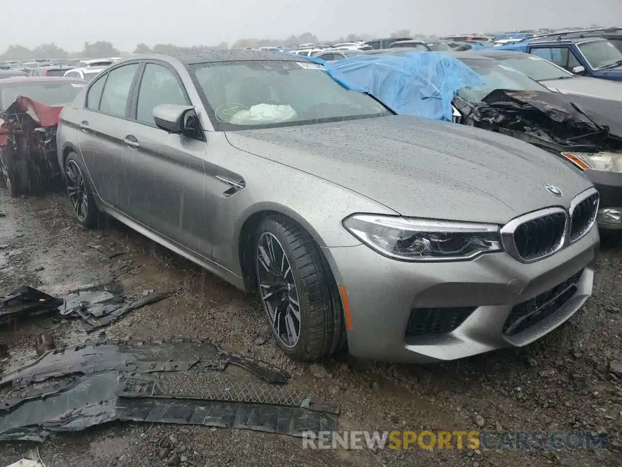 1 Photograph of a damaged car WBSJF0C55KB448342 BMW M5 2019