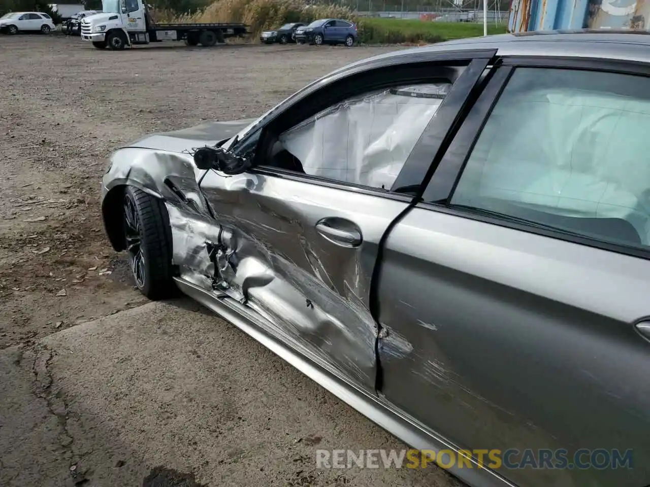 10 Photograph of a damaged car WBSJF0C55KB448342 BMW M5 2019