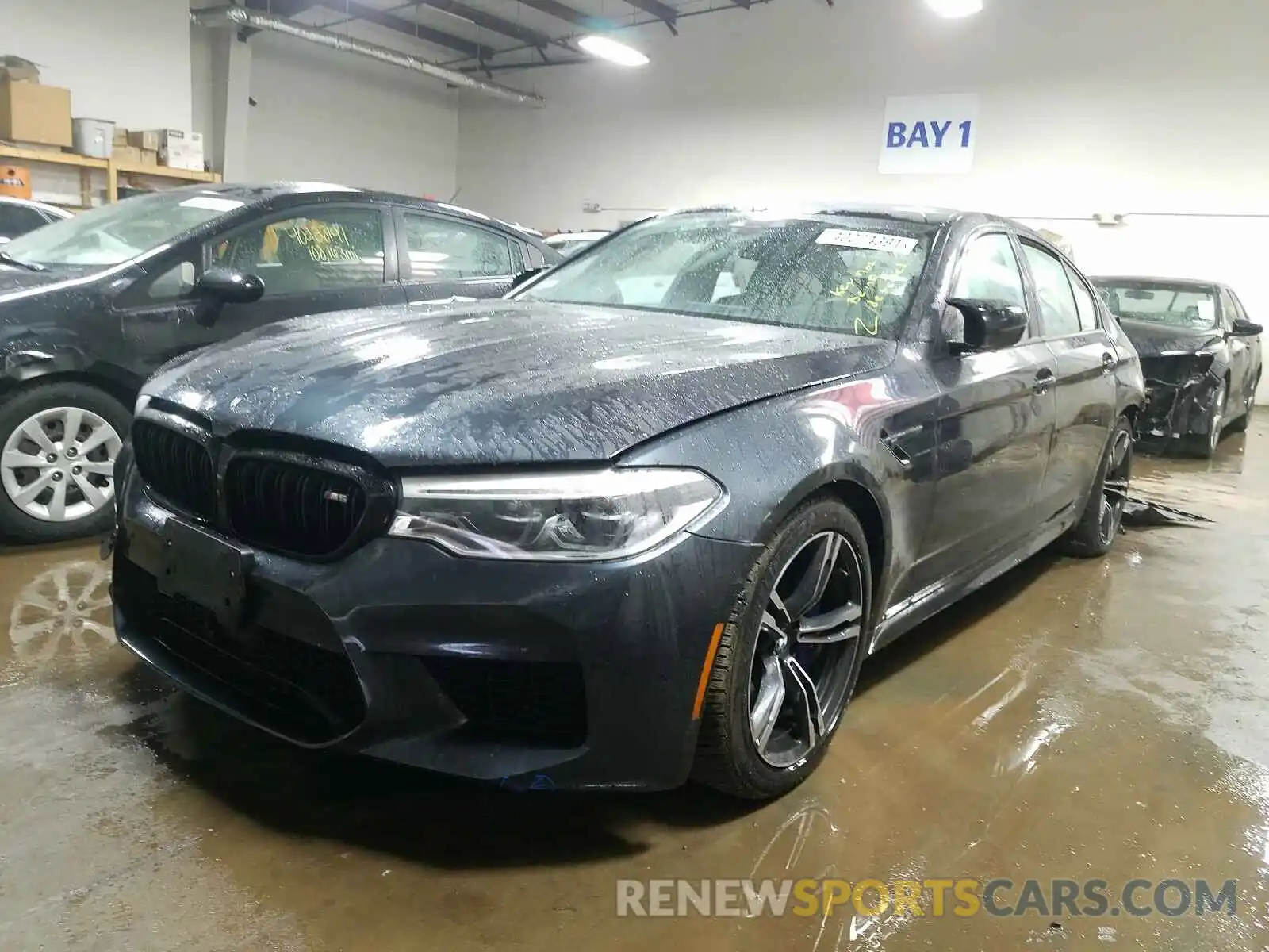 2 Photograph of a damaged car WBSJF0C55KB448471 BMW M5 2019