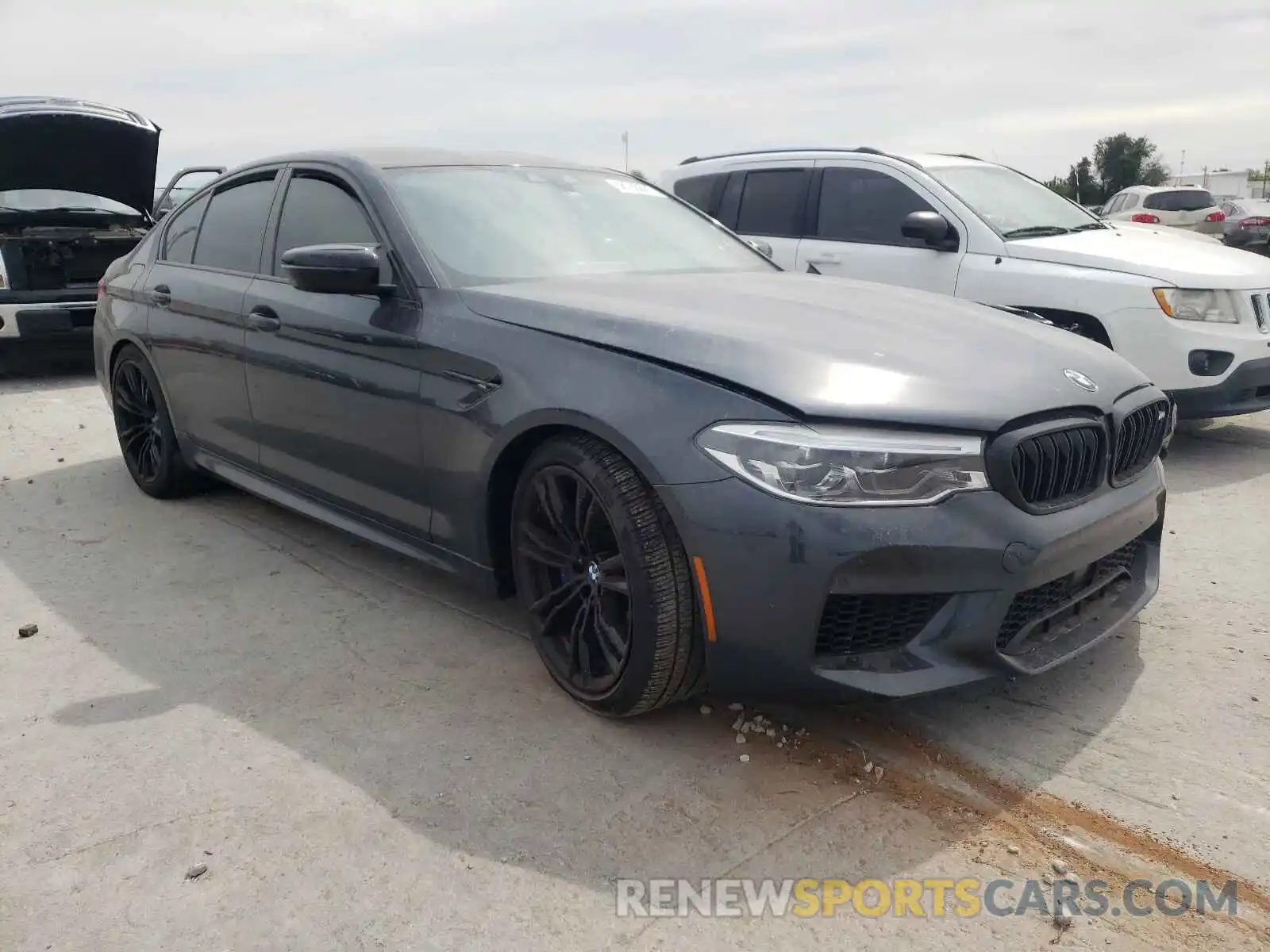 1 Photograph of a damaged car WBSJF0C56KB284938 BMW M5 2019