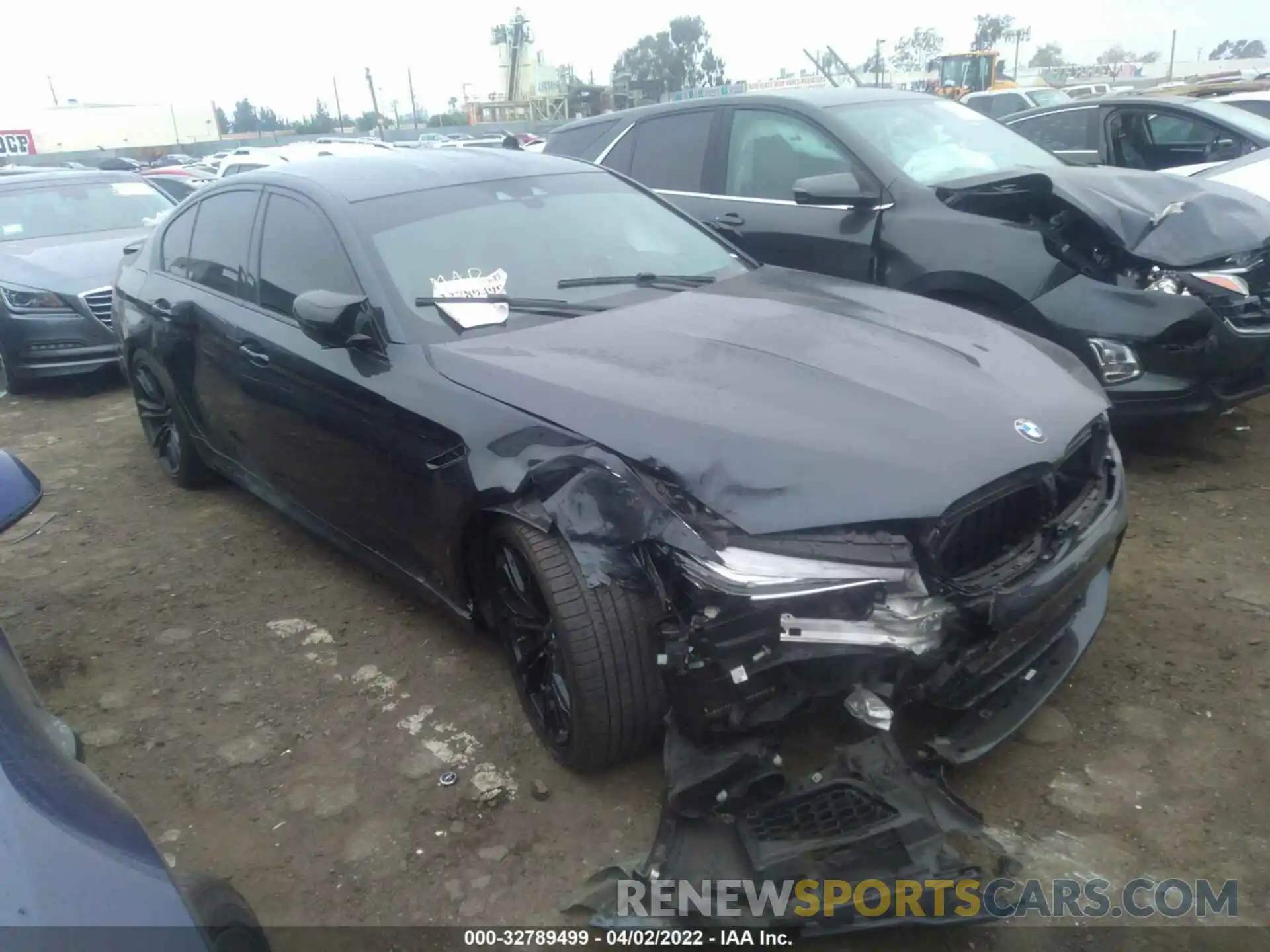 1 Photograph of a damaged car WBSJF0C56KB447099 BMW M5 2019