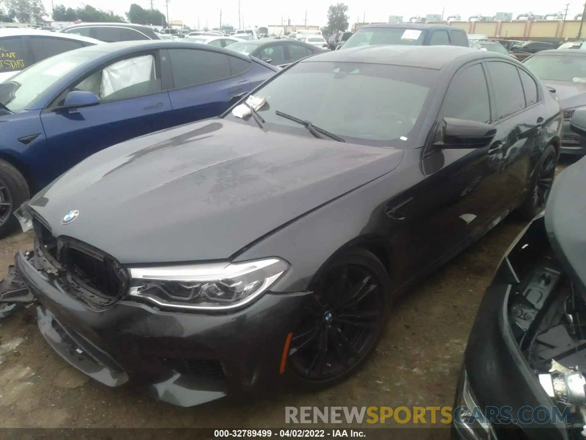 2 Photograph of a damaged car WBSJF0C56KB447099 BMW M5 2019