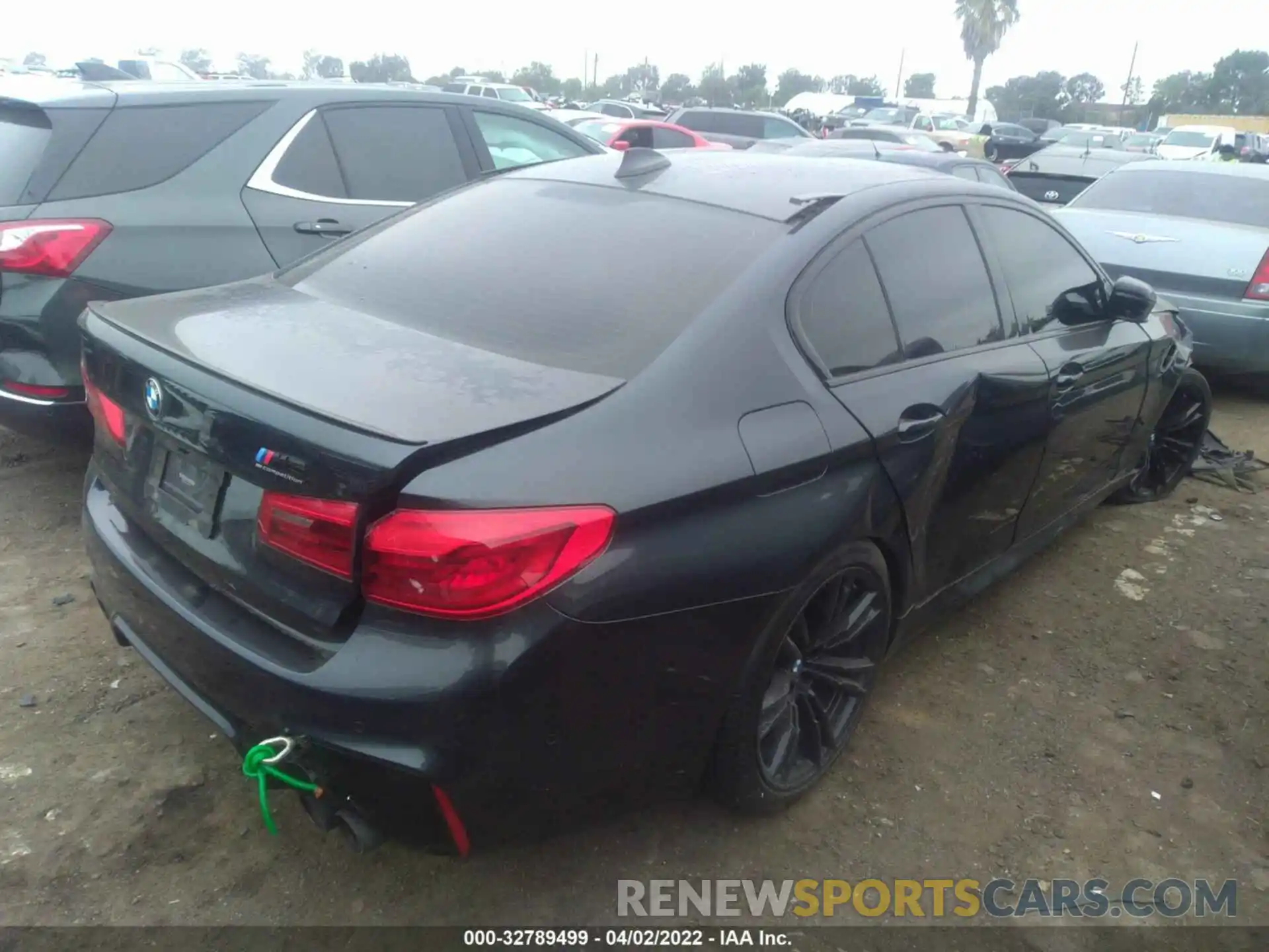 4 Photograph of a damaged car WBSJF0C56KB447099 BMW M5 2019