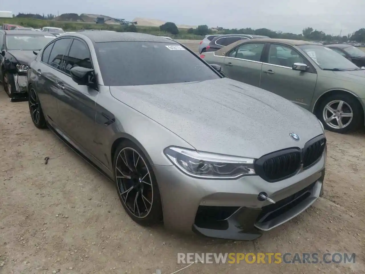 1 Photograph of a damaged car WBSJF0C56KB447300 BMW M5 2019