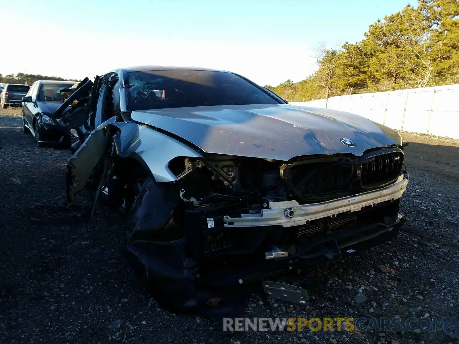 1 Photograph of a damaged car WBSJF0C56KB447698 BMW M5 2019