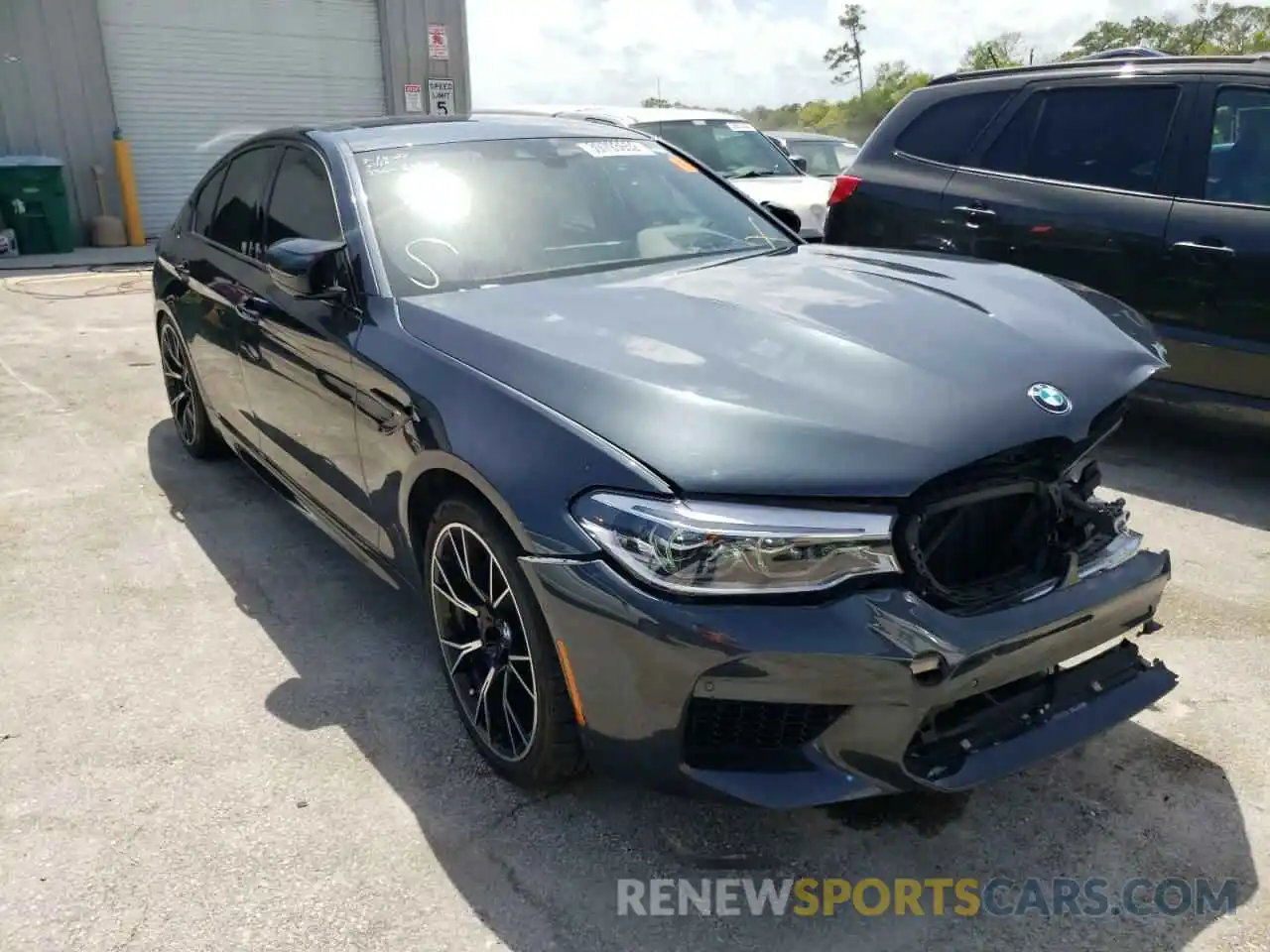 1 Photograph of a damaged car WBSJF0C56KB448012 BMW M5 2019