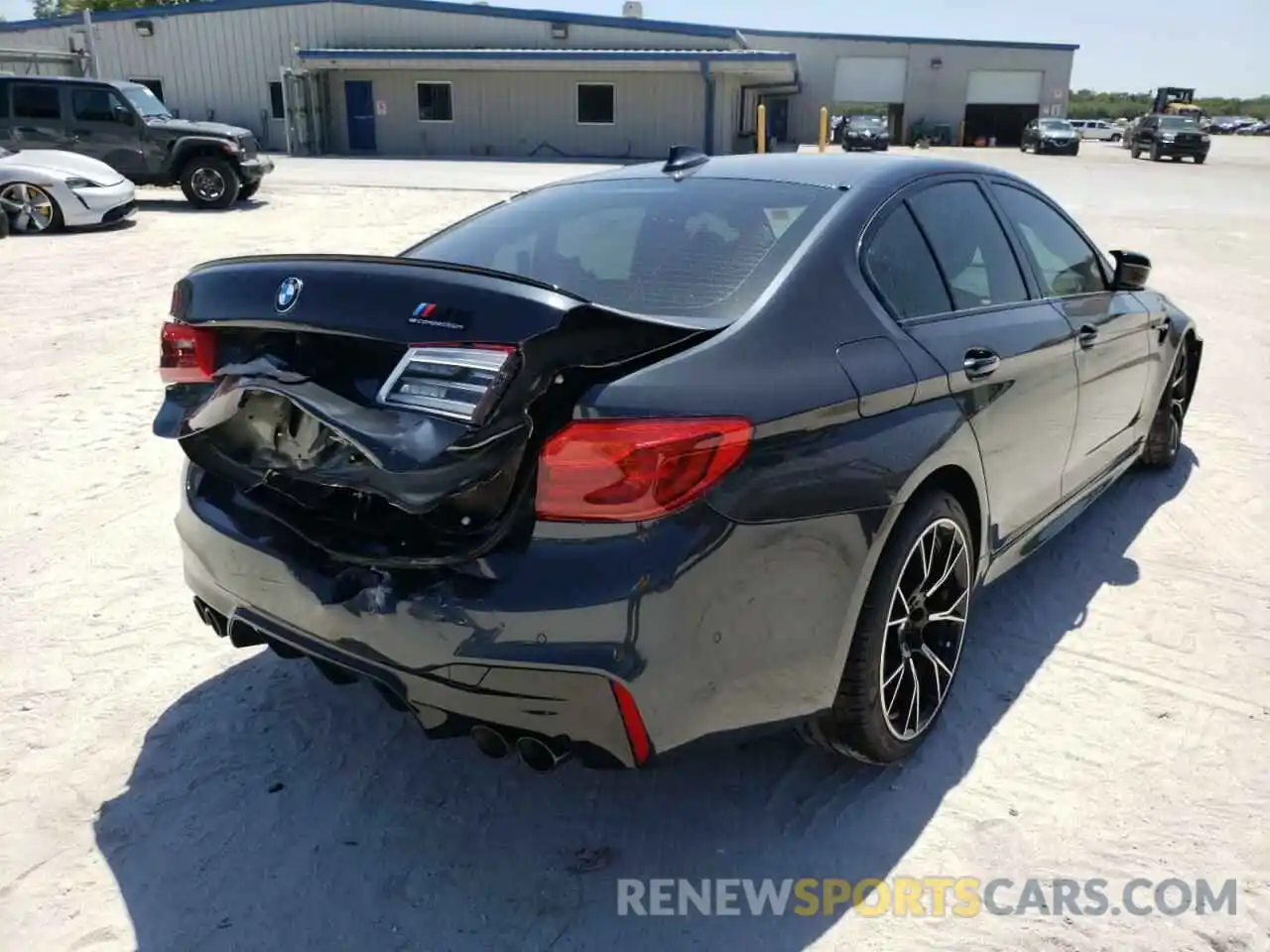 4 Photograph of a damaged car WBSJF0C56KB448012 BMW M5 2019