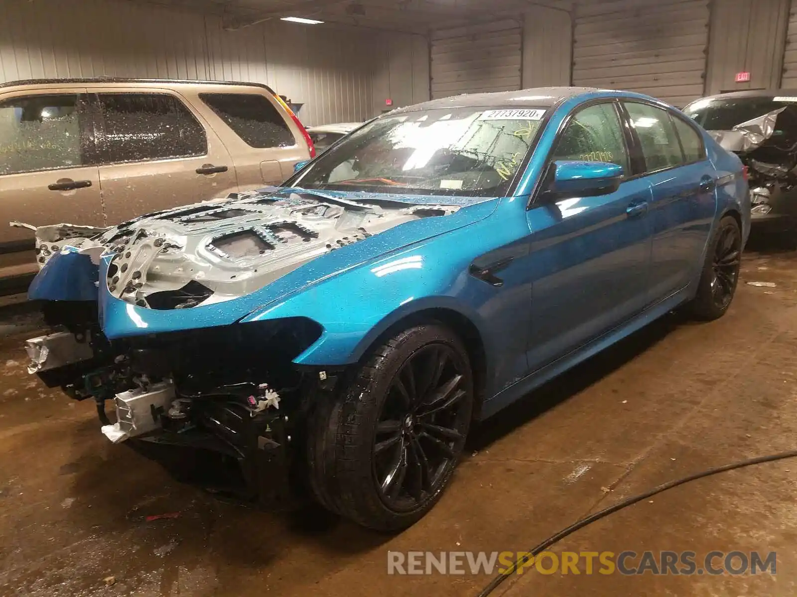 2 Photograph of a damaged car WBSJF0C56KB448141 BMW M5 2019
