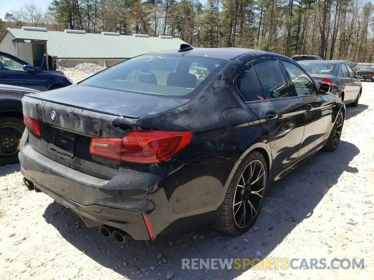 4 Photograph of a damaged car WBSJF0C56KB448737 BMW M5 2019