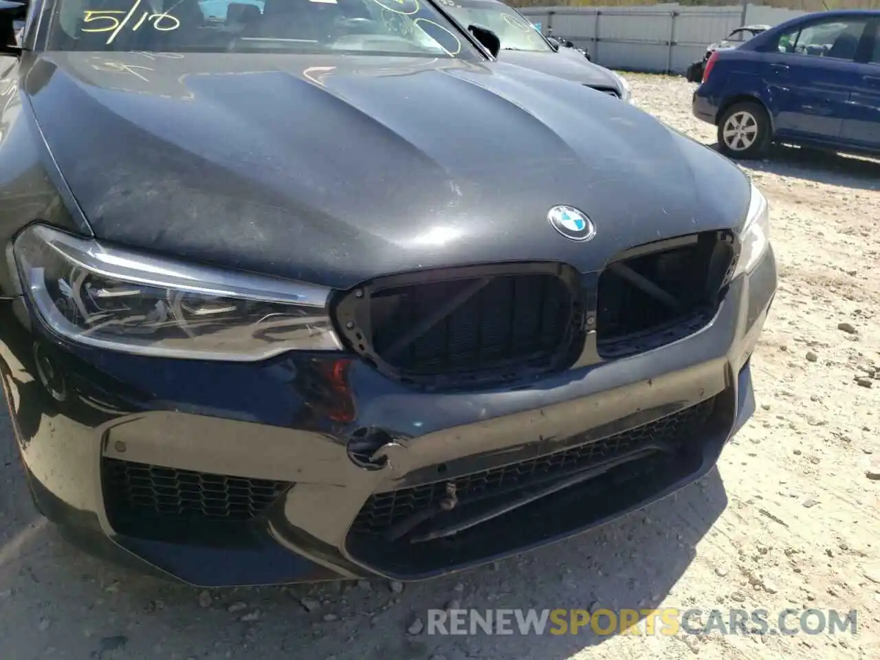 9 Photograph of a damaged car WBSJF0C56KB448737 BMW M5 2019