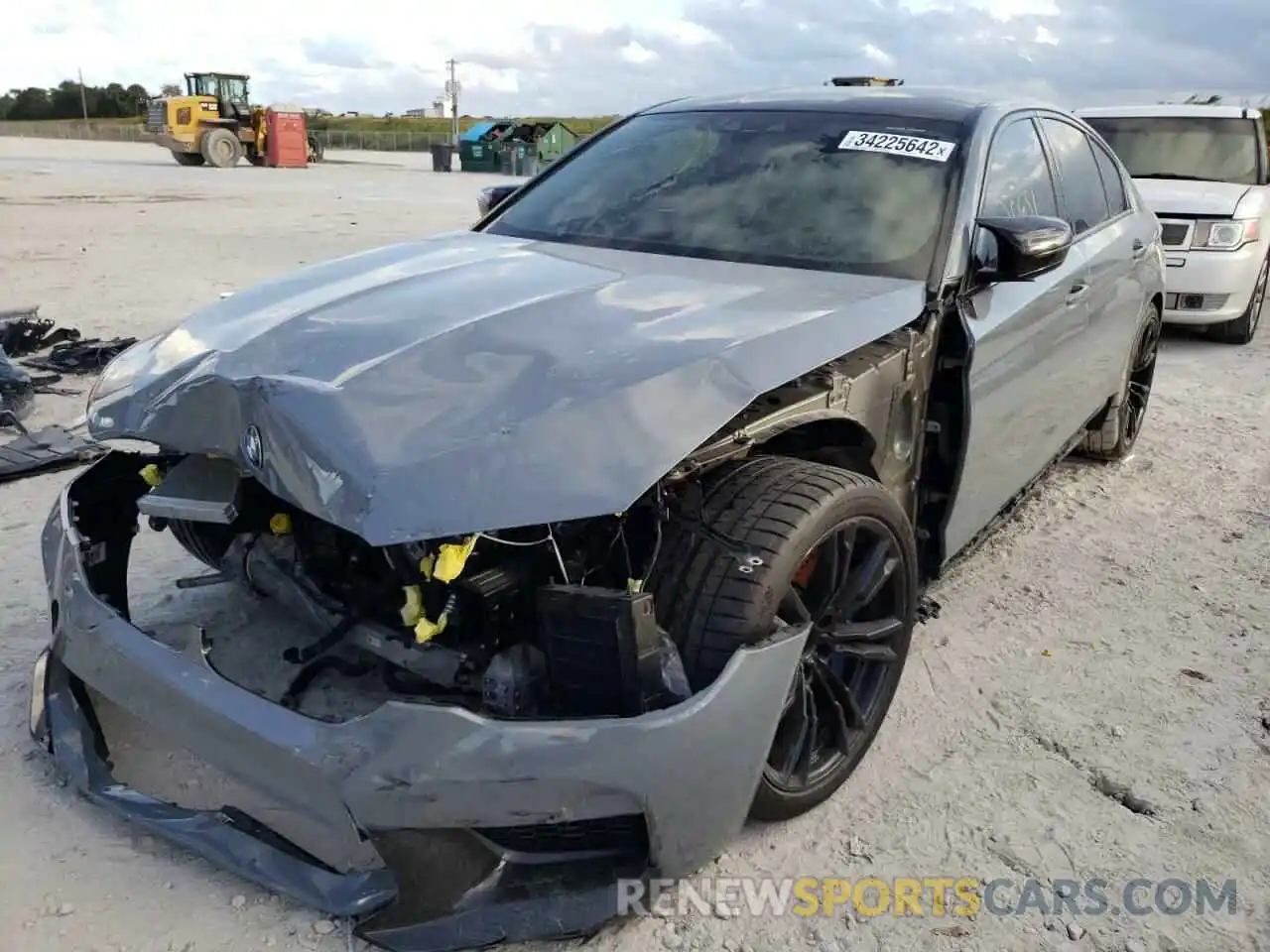 2 Photograph of a damaged car WBSJF0C57KB284415 BMW M5 2019