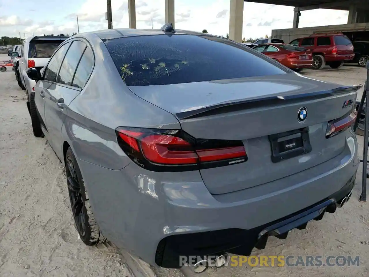 3 Photograph of a damaged car WBSJF0C57KB284415 BMW M5 2019