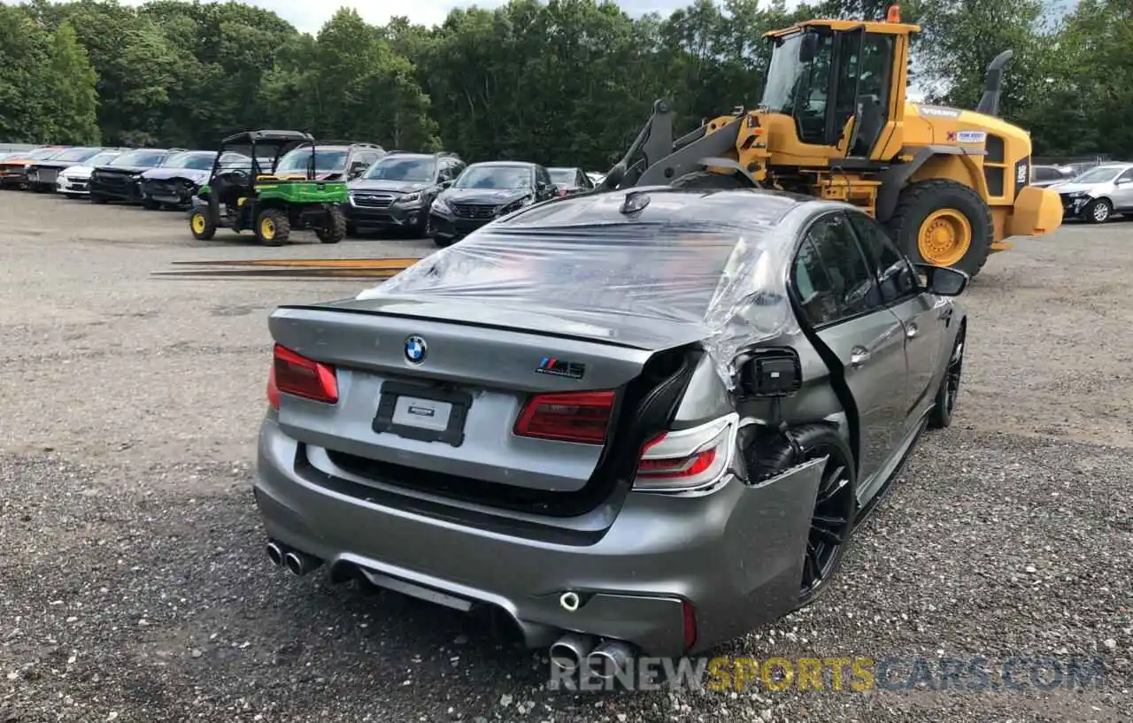 4 Photograph of a damaged car WBSJF0C57KB284429 BMW M5 2019