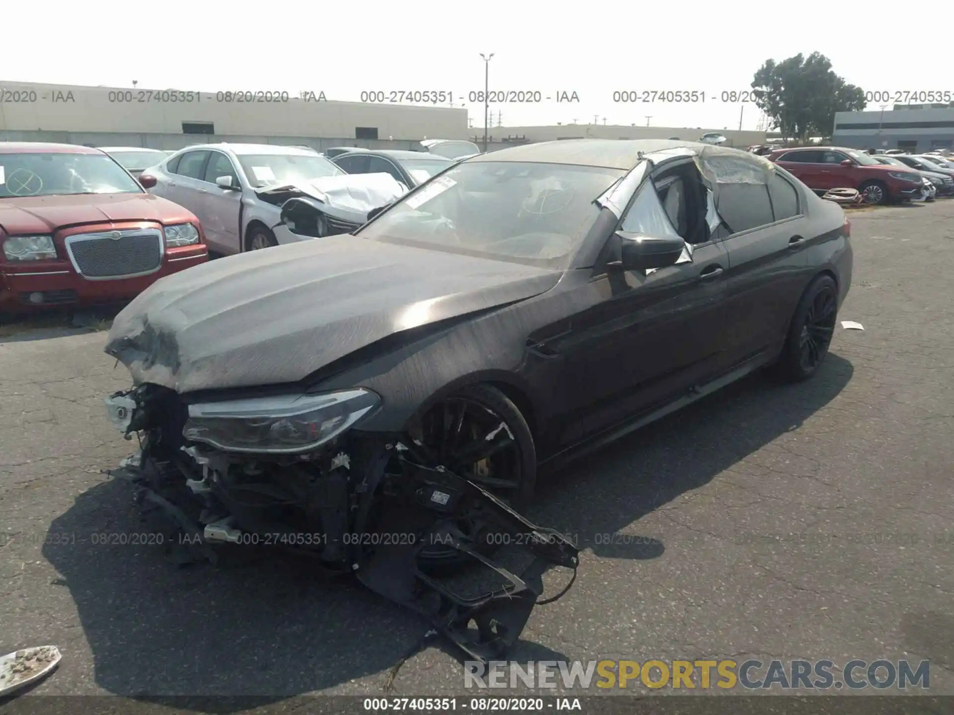 2 Photograph of a damaged car WBSJF0C57KB284592 BMW M5 2019