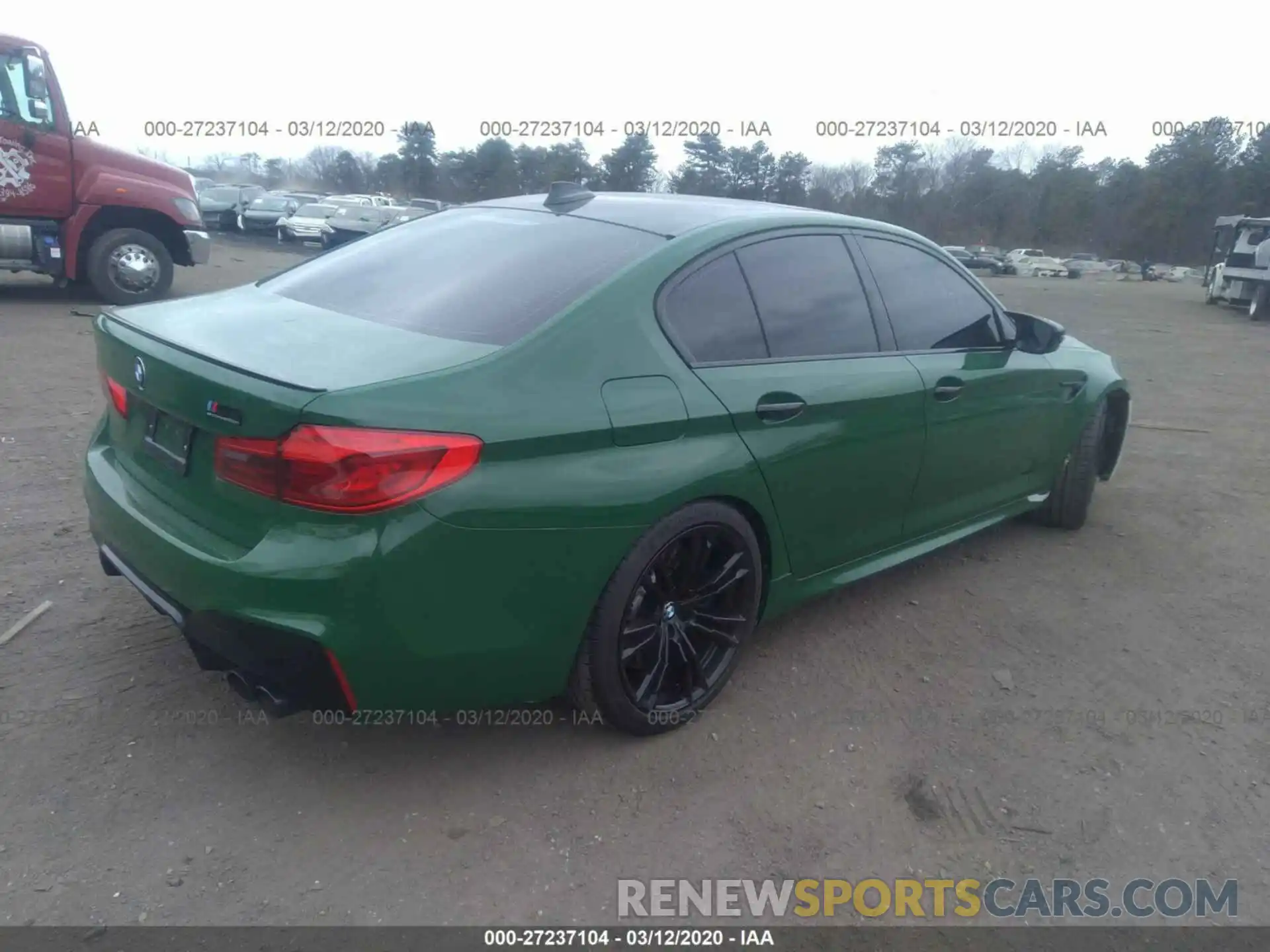 4 Photograph of a damaged car WBSJF0C57KB447824 BMW M5 2019