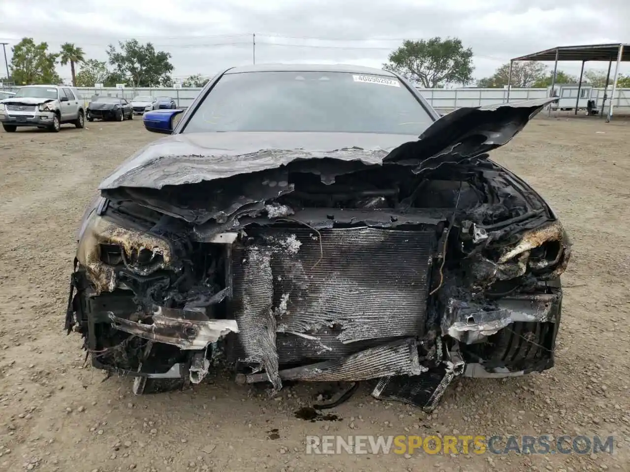 9 Photograph of a damaged car WBSJF0C57KB447922 BMW M5 2019