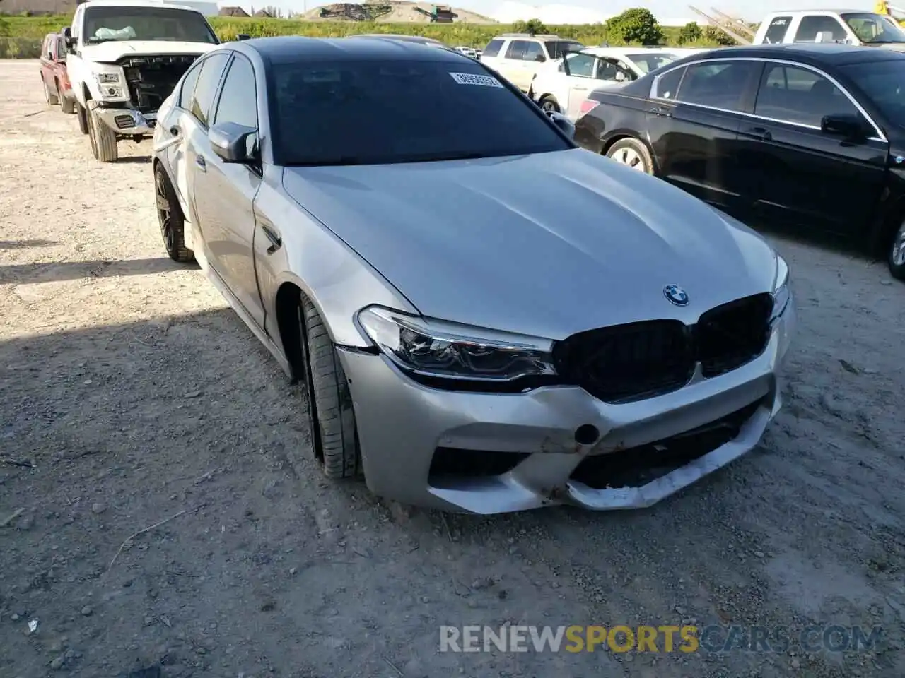 1 Photograph of a damaged car WBSJF0C57KB448150 BMW M5 2019