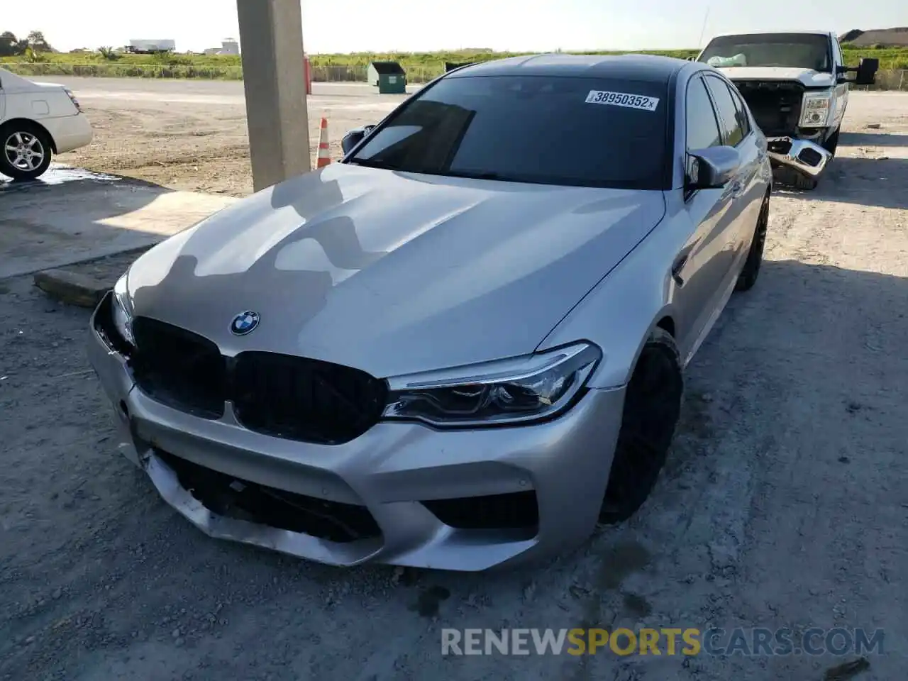 2 Photograph of a damaged car WBSJF0C57KB448150 BMW M5 2019