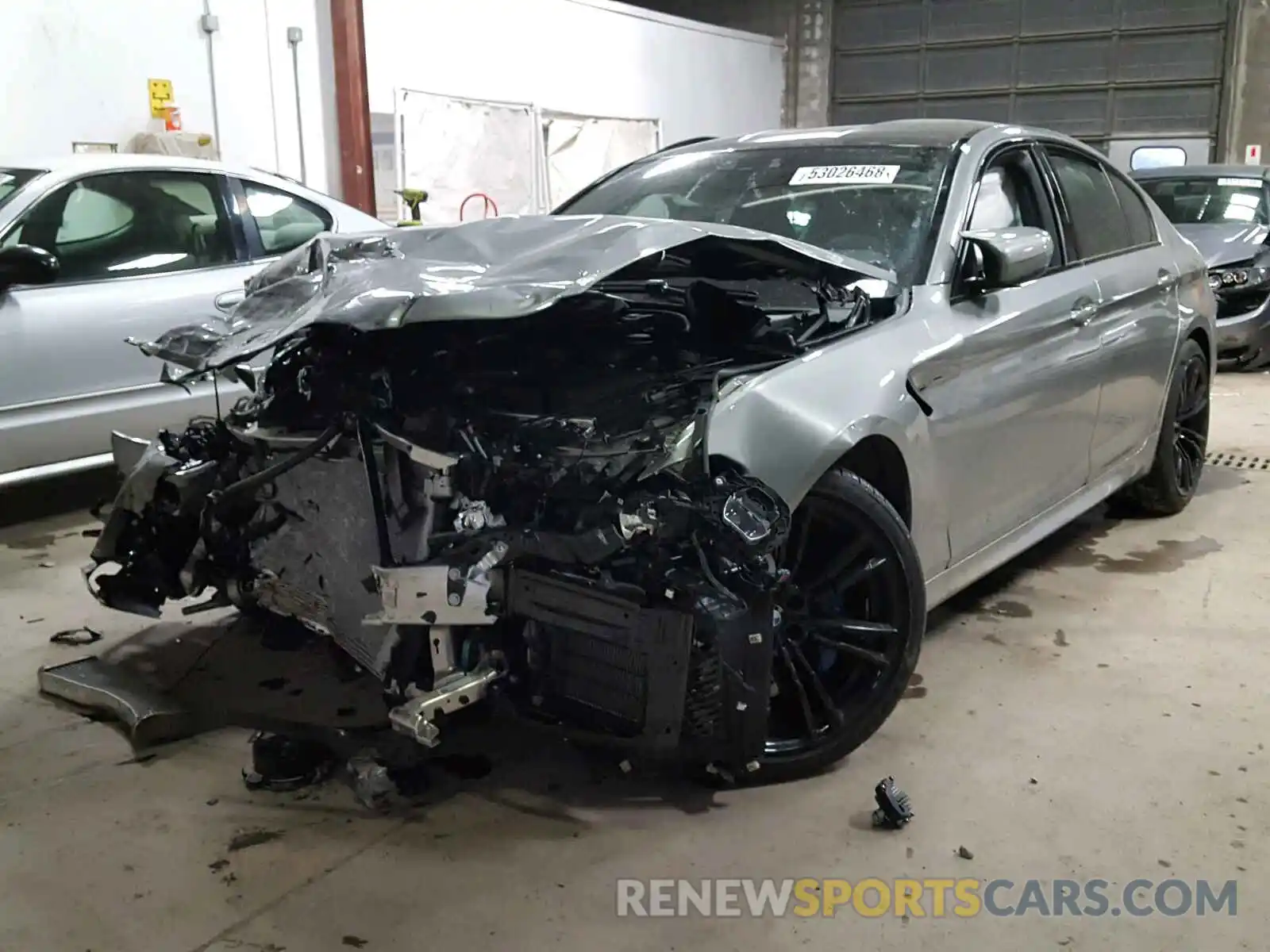 2 Photograph of a damaged car WBSJF0C58KB284715 BMW M5 2019