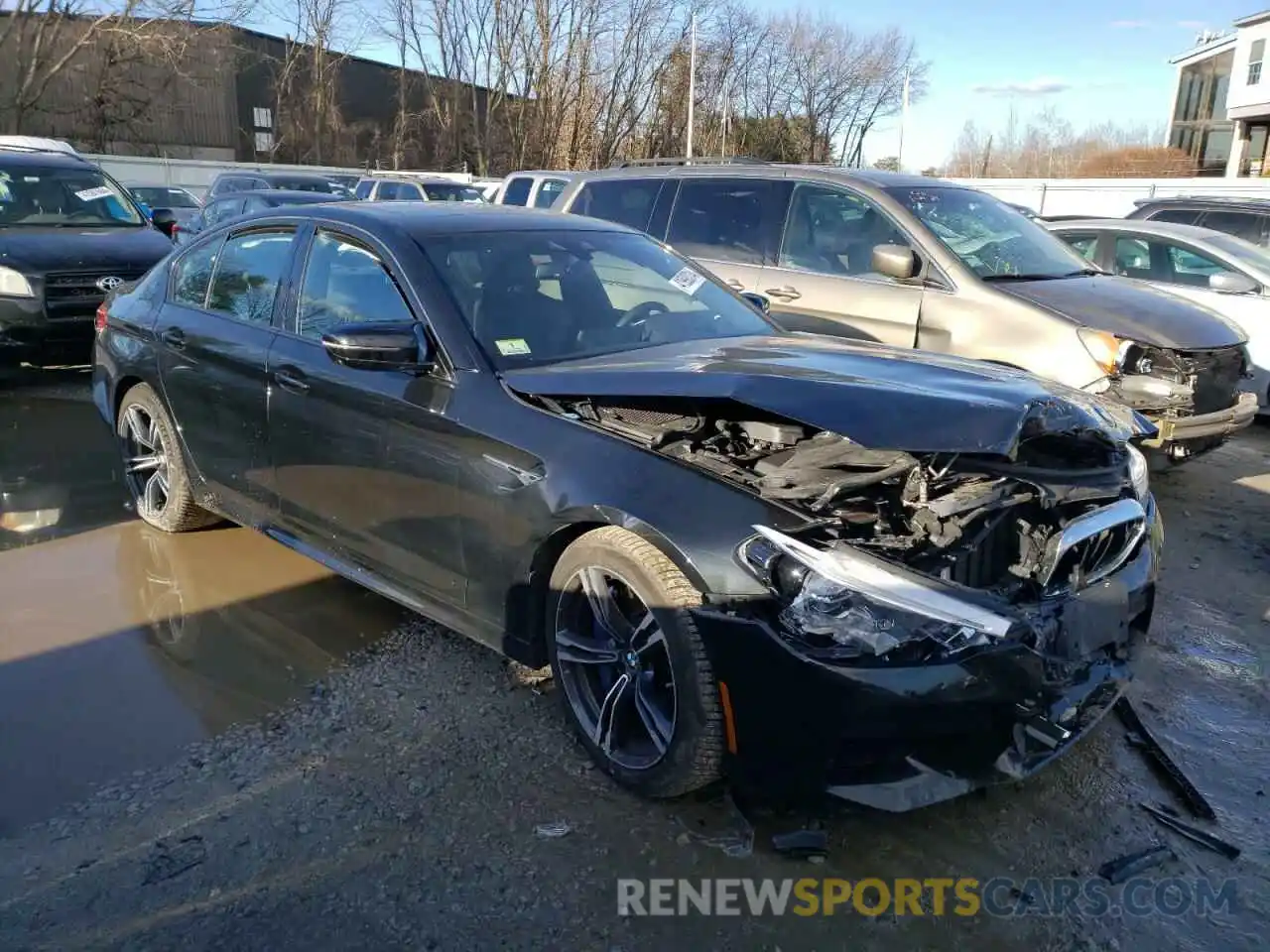 4 Фотография поврежденного автомобиля WBSJF0C58KB284939 BMW M5 2019