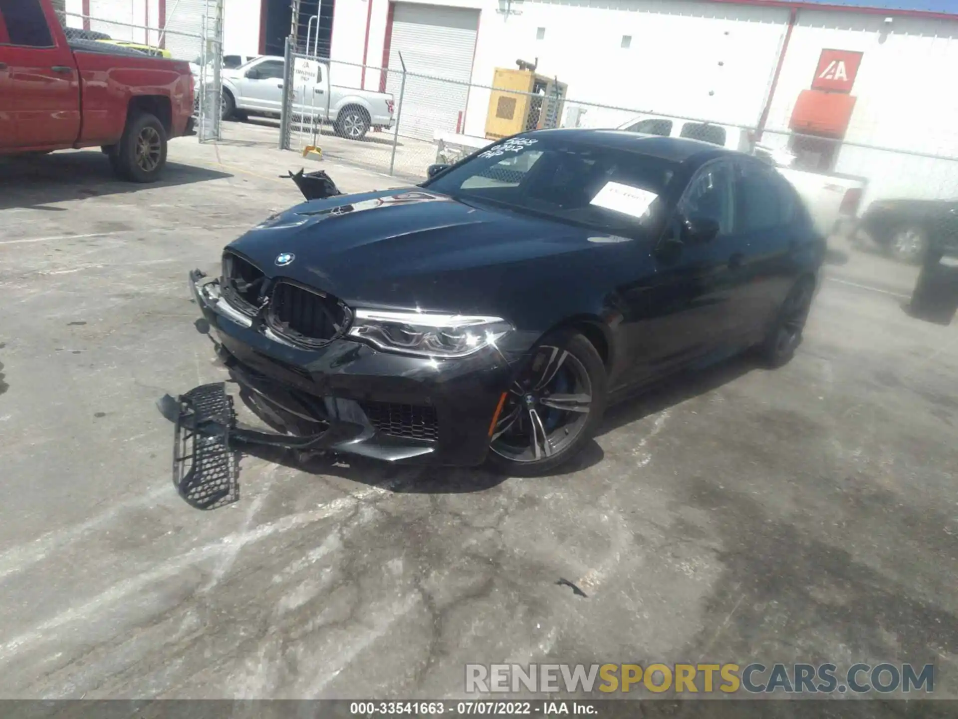 2 Photograph of a damaged car WBSJF0C58KB285668 BMW M5 2019