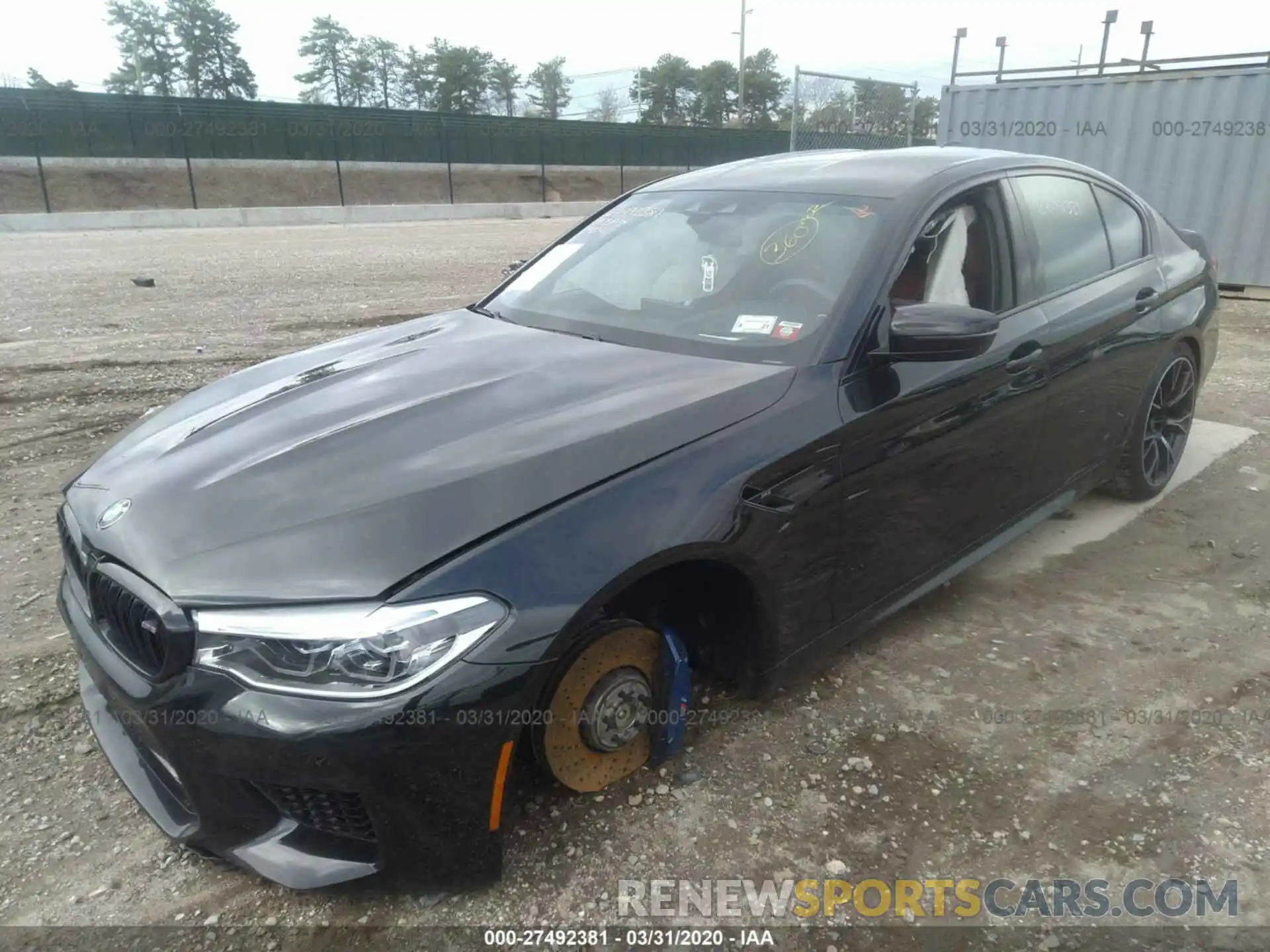 2 Фотография поврежденного автомобиля WBSJF0C58KB285931 BMW M5 2019