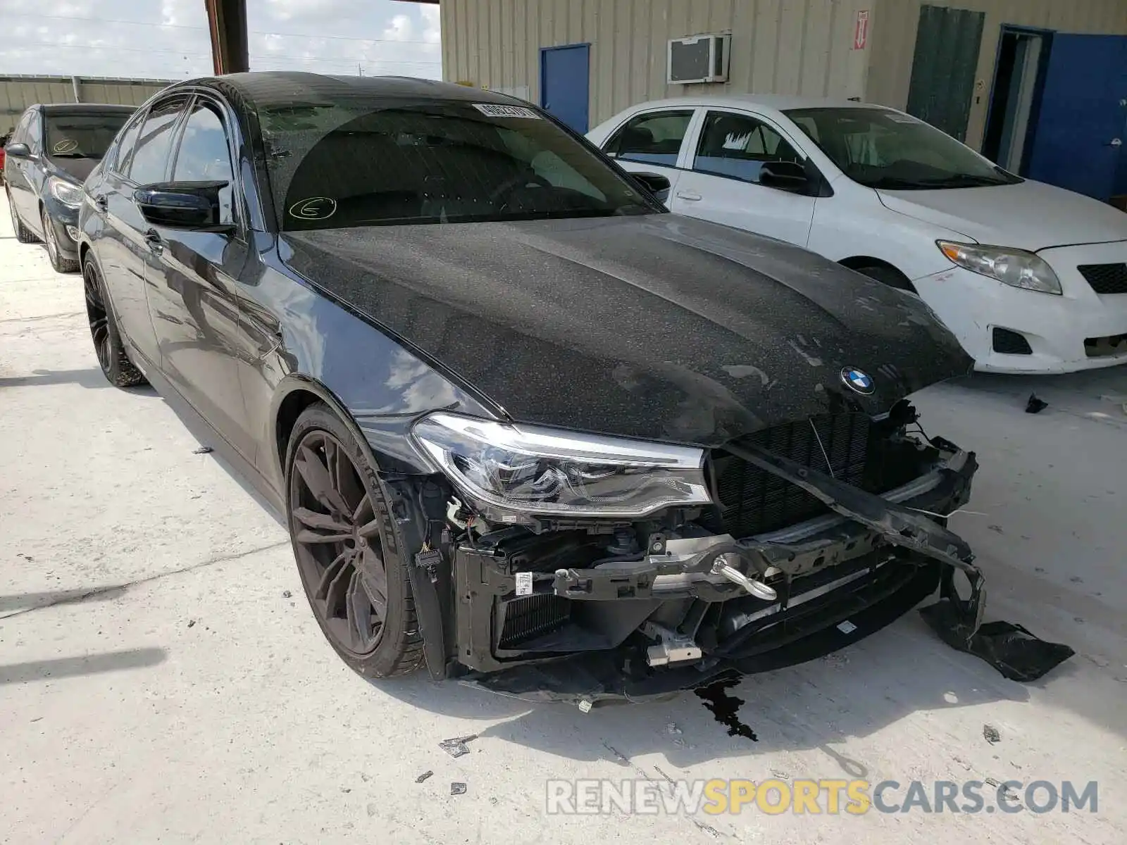 1 Photograph of a damaged car WBSJF0C58KB447105 BMW M5 2019