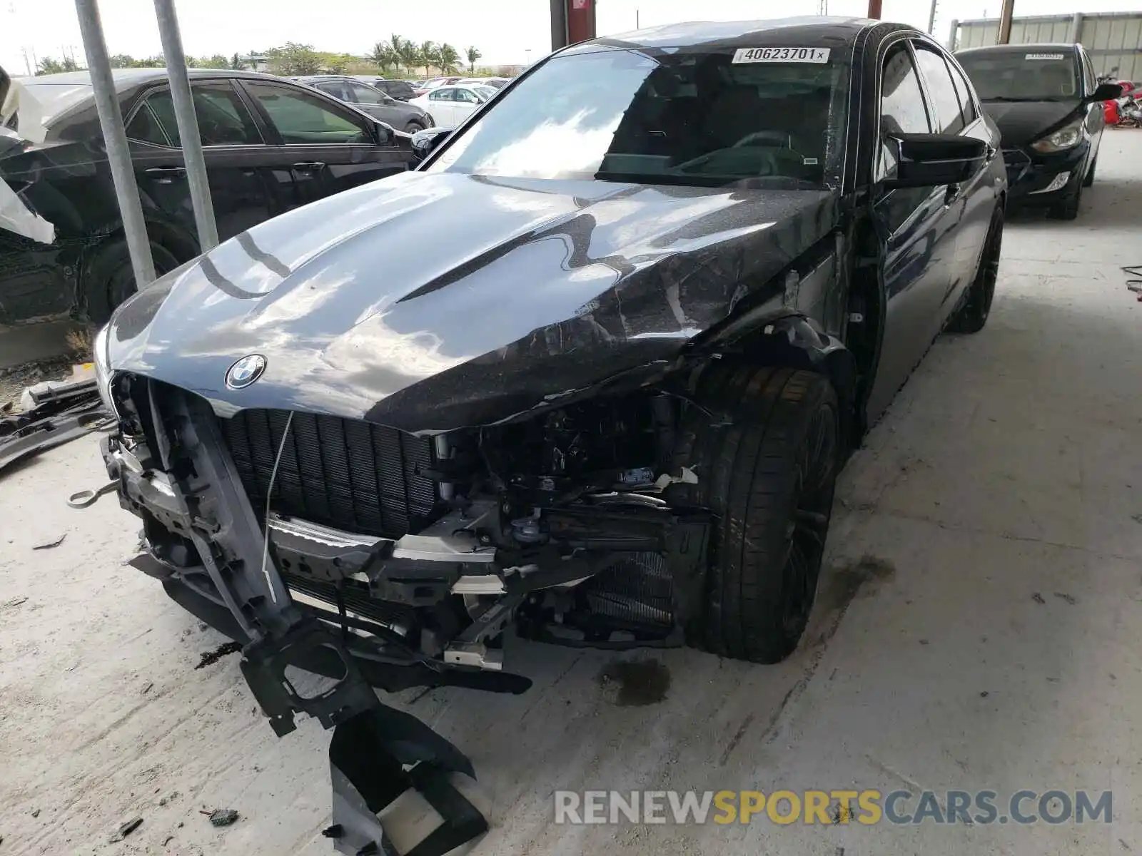 2 Photograph of a damaged car WBSJF0C58KB447105 BMW M5 2019