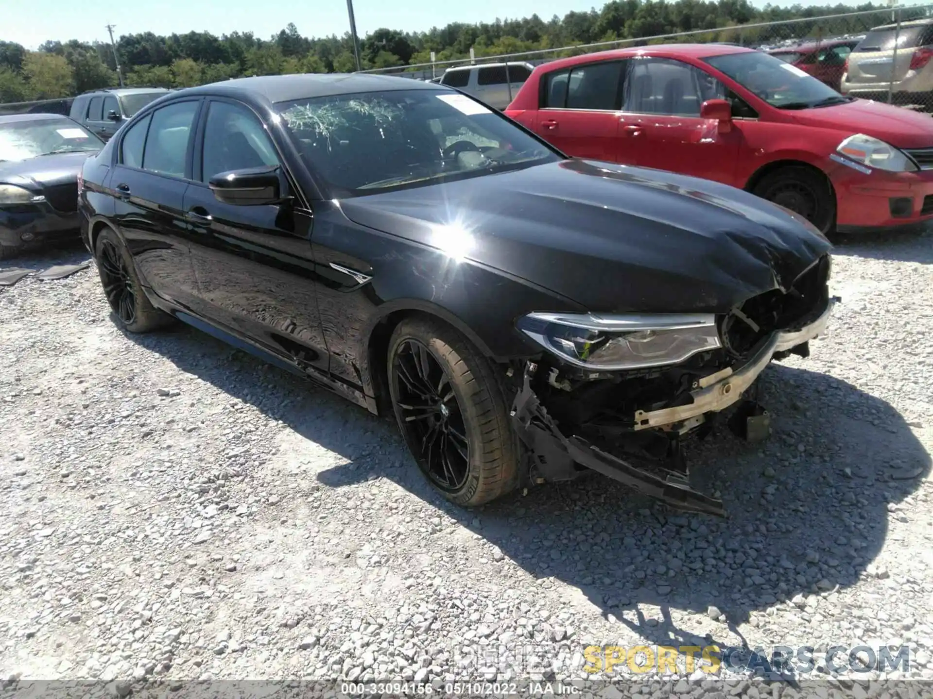 1 Photograph of a damaged car WBSJF0C58KB447685 BMW M5 2019