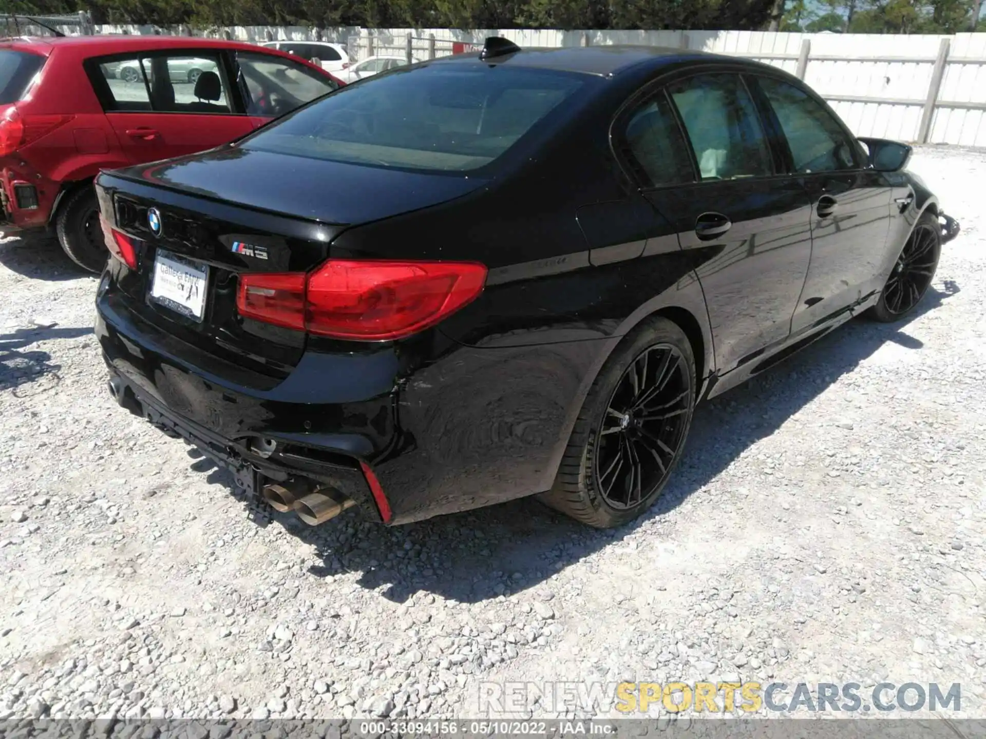 4 Фотография поврежденного автомобиля WBSJF0C58KB447685 BMW M5 2019