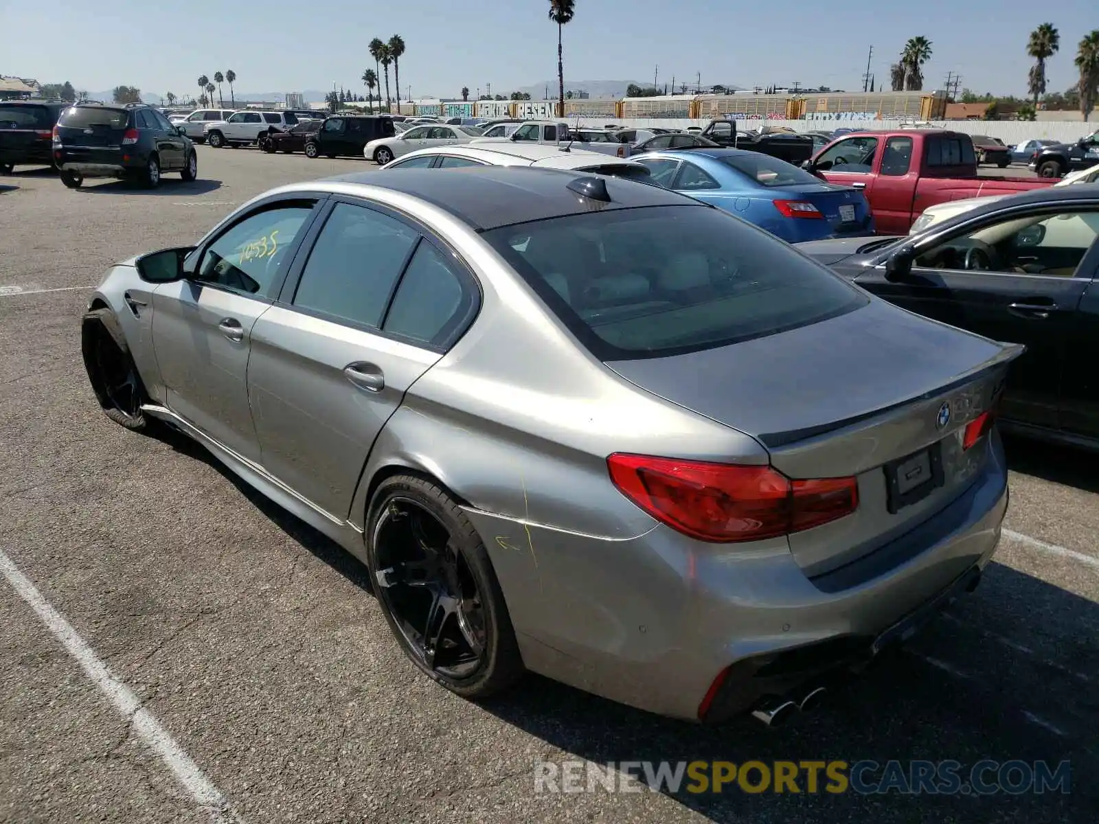 3 Photograph of a damaged car WBSJF0C58KB448089 BMW M5 2019