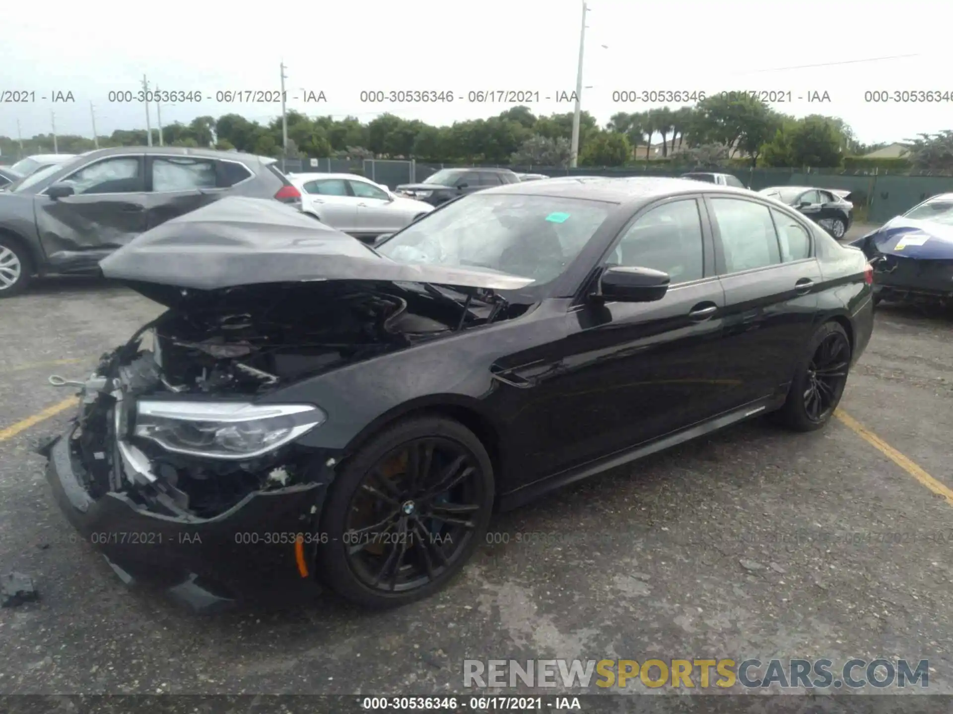 2 Photograph of a damaged car WBSJF0C58KB448139 BMW M5 2019