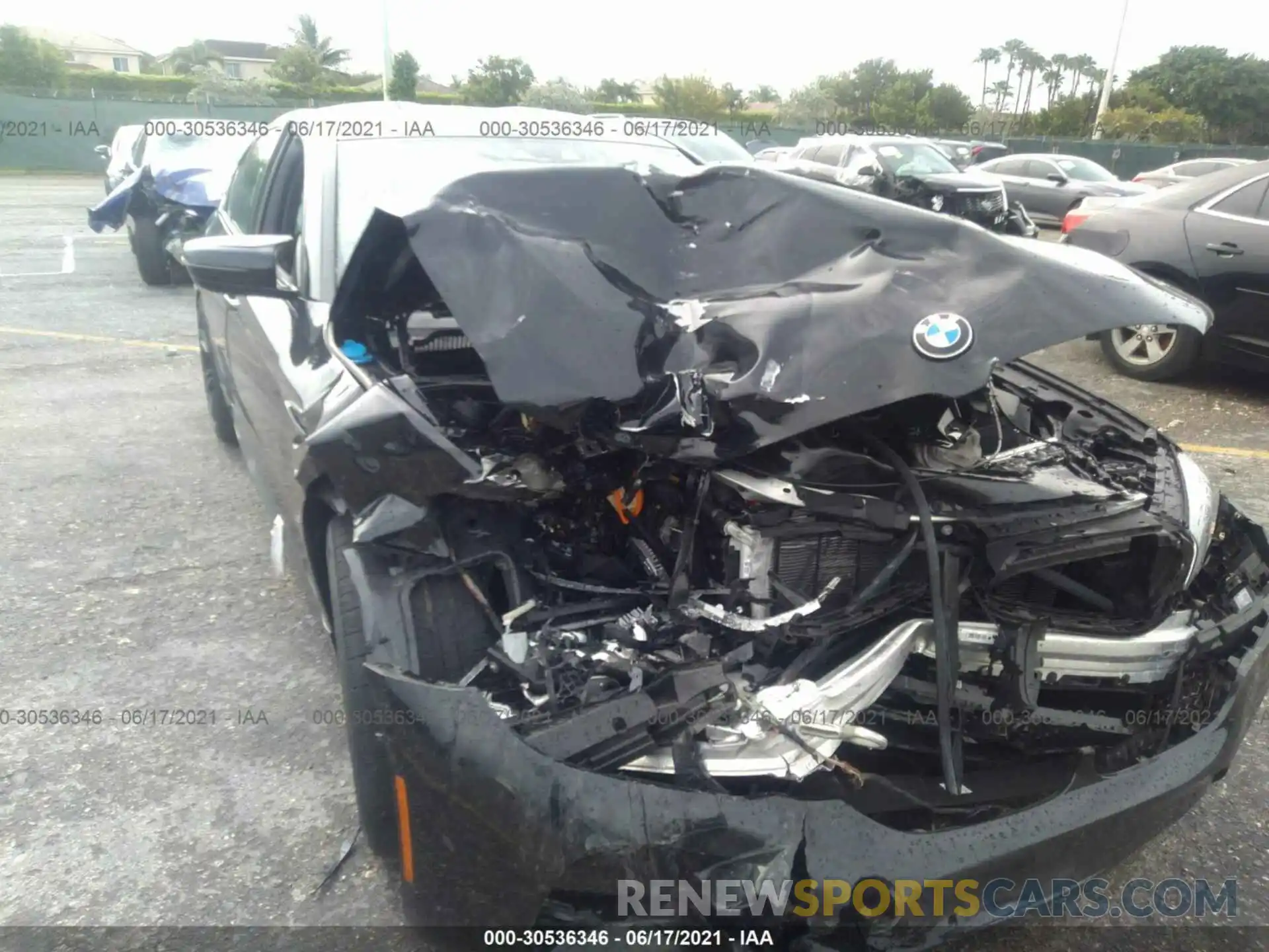 6 Photograph of a damaged car WBSJF0C58KB448139 BMW M5 2019