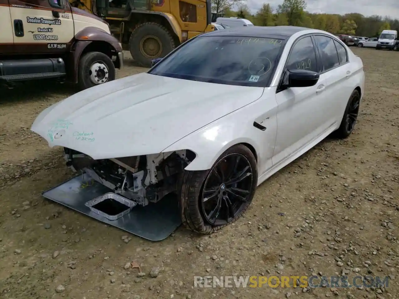 2 Photograph of a damaged car WBSJF0C58KB448481 BMW M5 2019