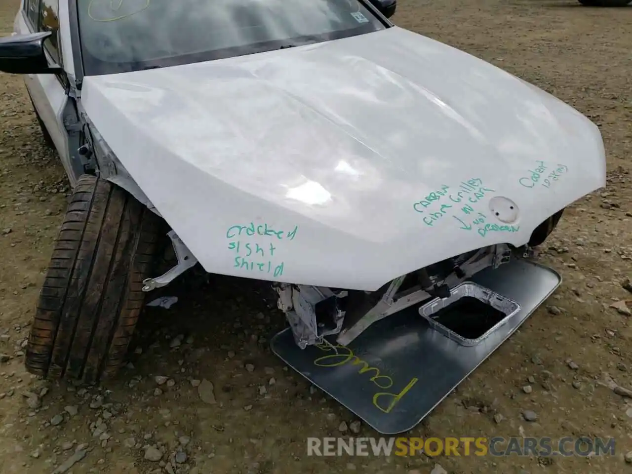 9 Photograph of a damaged car WBSJF0C58KB448481 BMW M5 2019