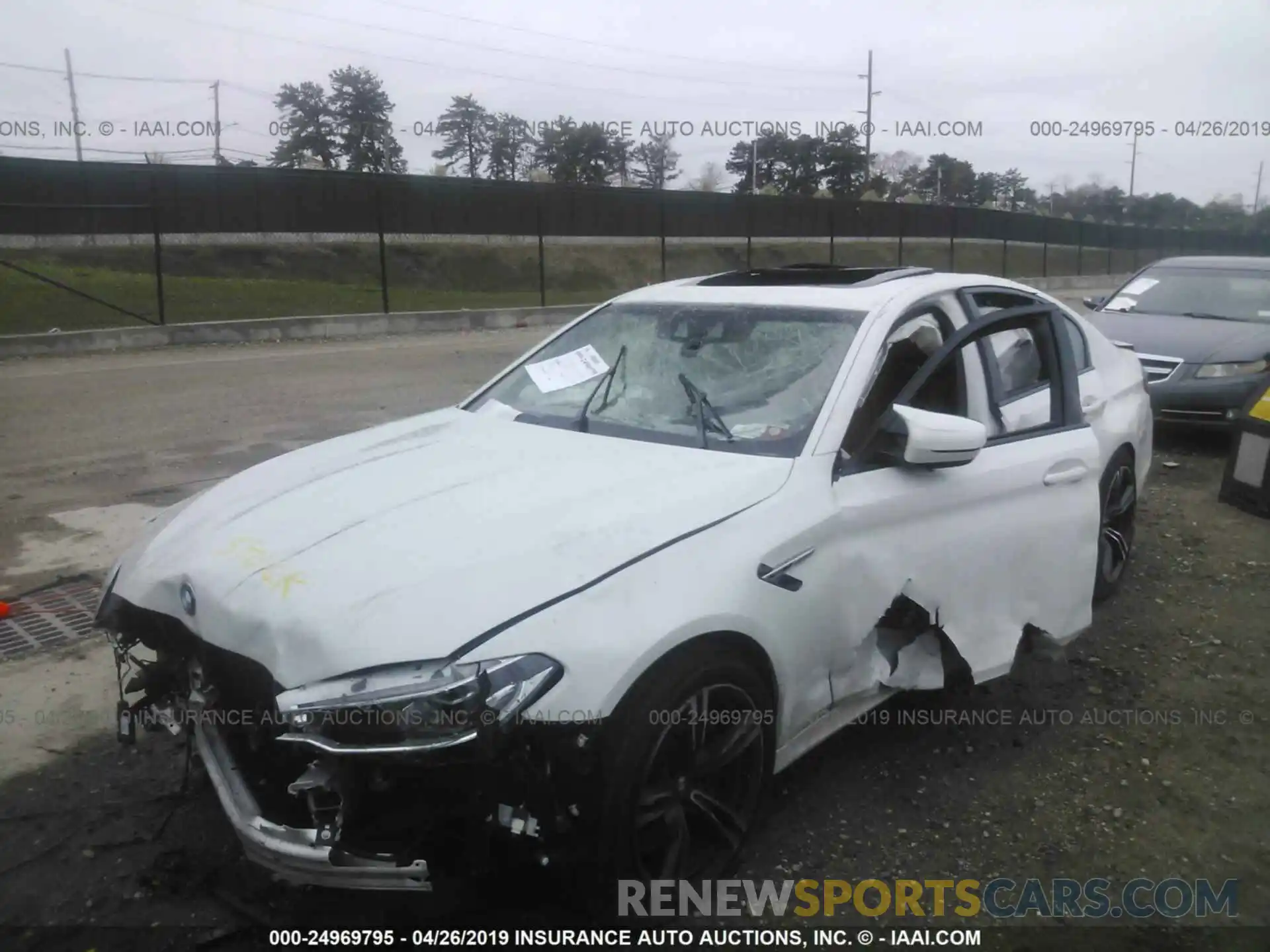 6 Photograph of a damaged car WBSJF0C59KB284190 BMW M5 2019