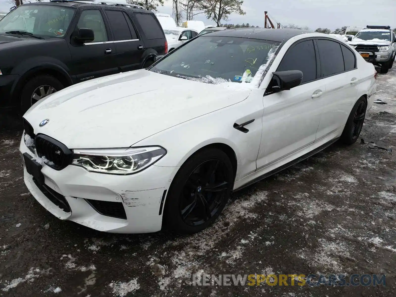 2 Photograph of a damaged car WBSJF0C59KB284206 BMW M5 2019