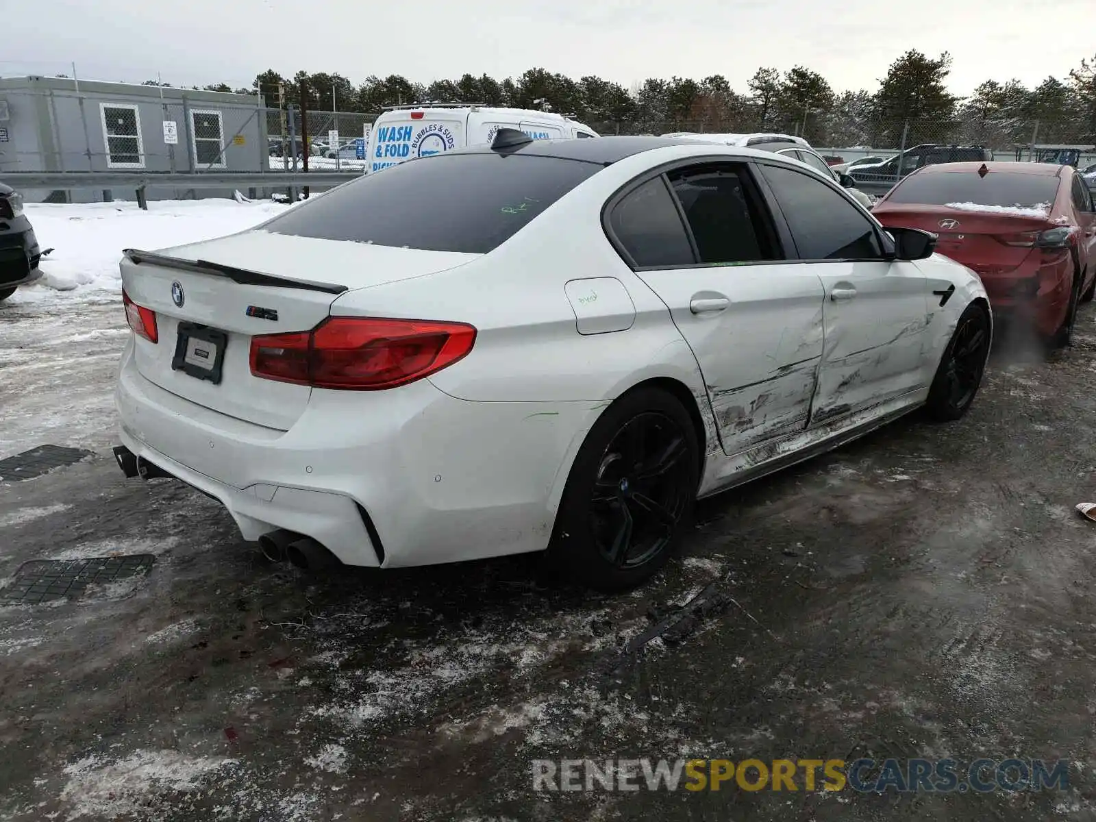 4 Photograph of a damaged car WBSJF0C59KB284206 BMW M5 2019