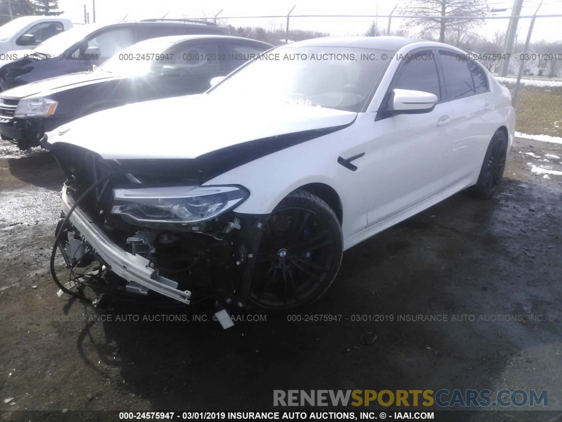 2 Photograph of a damaged car WBSJF0C59KB284349 BMW M5 2019