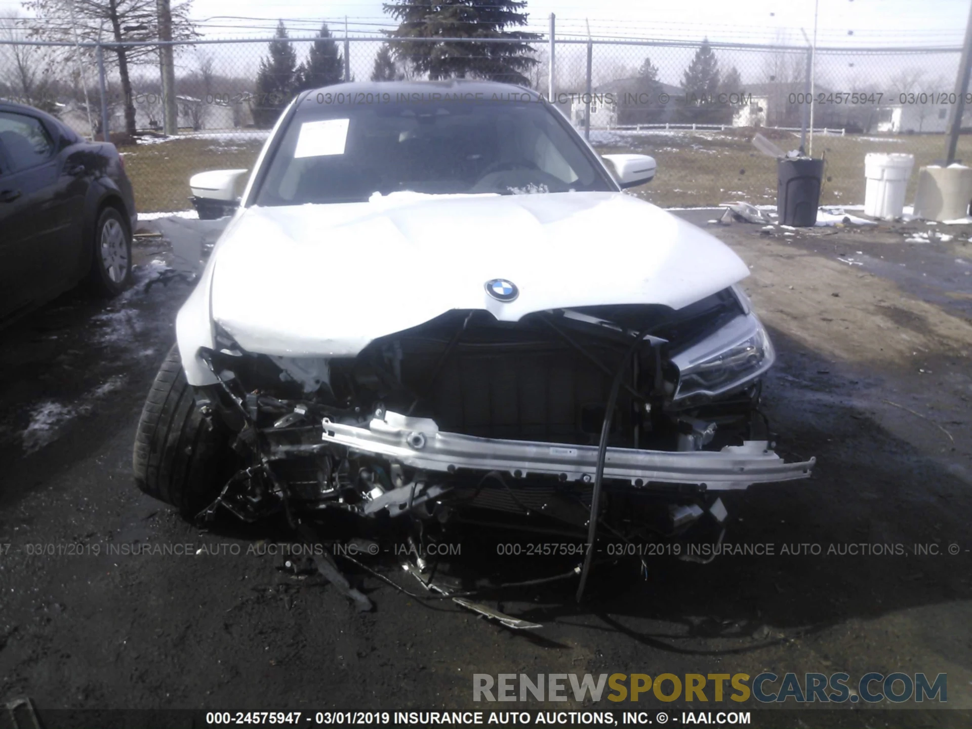 6 Photograph of a damaged car WBSJF0C59KB284349 BMW M5 2019