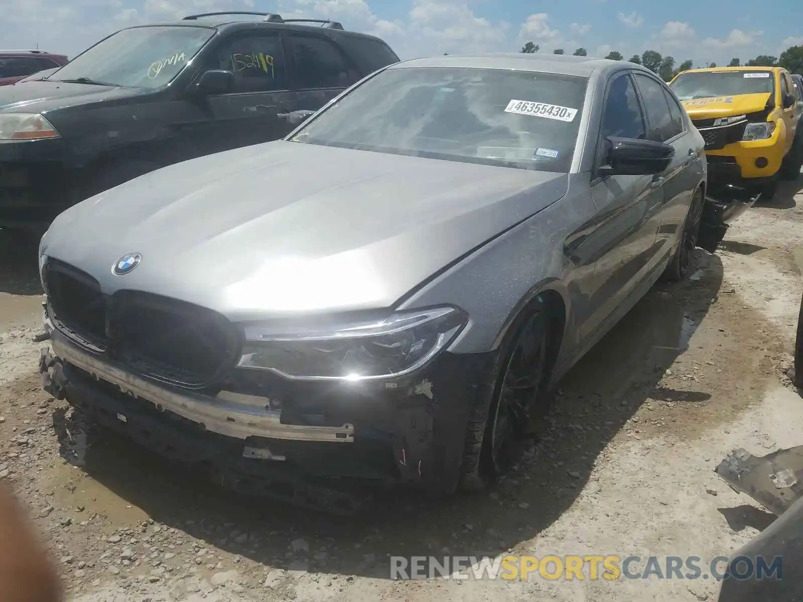 2 Photograph of a damaged car WBSJF0C59KB284898 BMW M5 2019